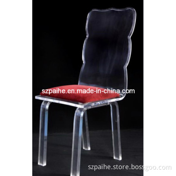 Perspex Glass Dining Chair (CY912)